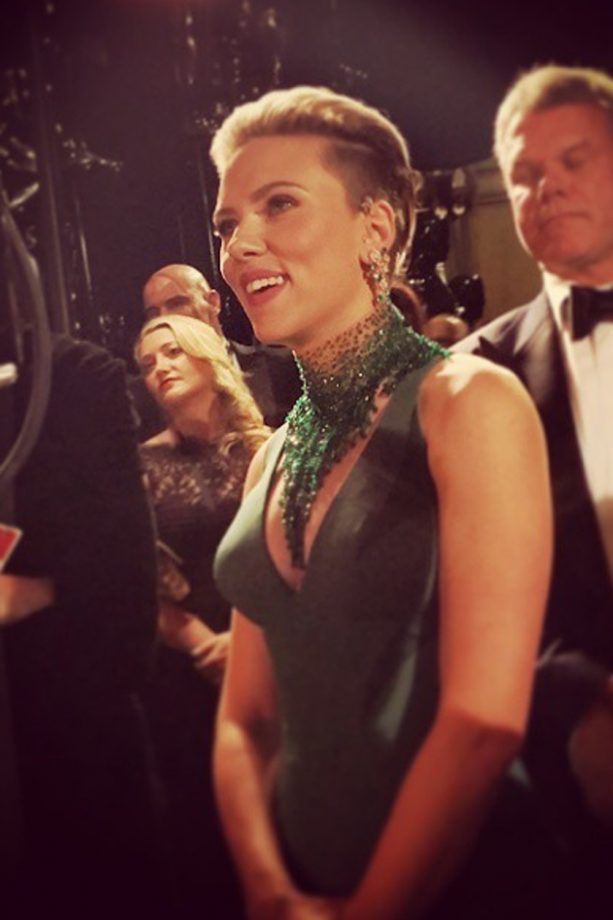 Scarlett Johansson At The Oscars, 2015