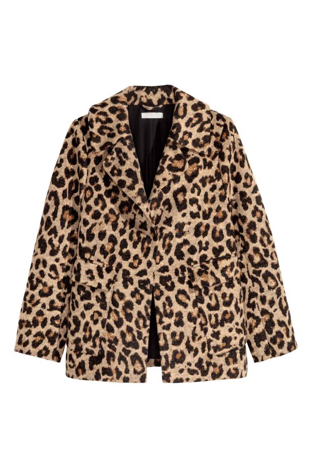 Leopard print jacket, £49.99, H&M