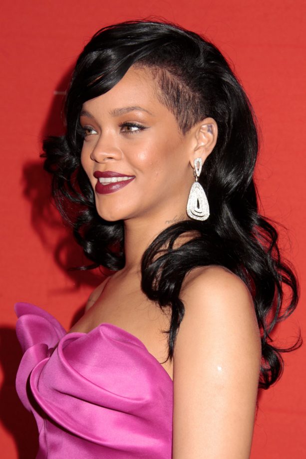 Rihanna Sports An Undercut To The Time Magazine Event In New York, 2012