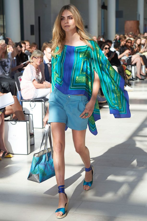Cara Delevingne On The Catwalk For Charlotte Sparre In Copenhagen, 2013