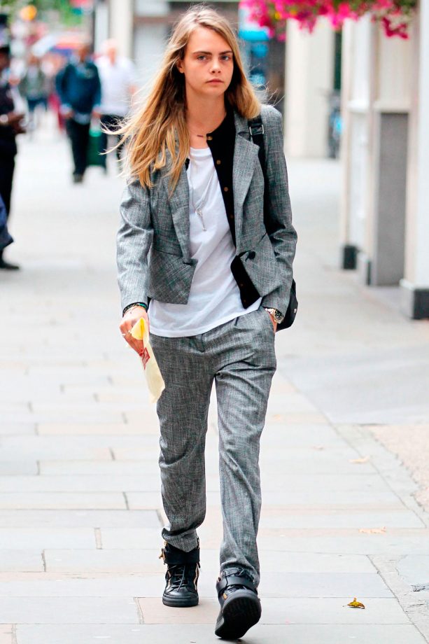 Cara Delevingne Seen Out And About In London, 2013