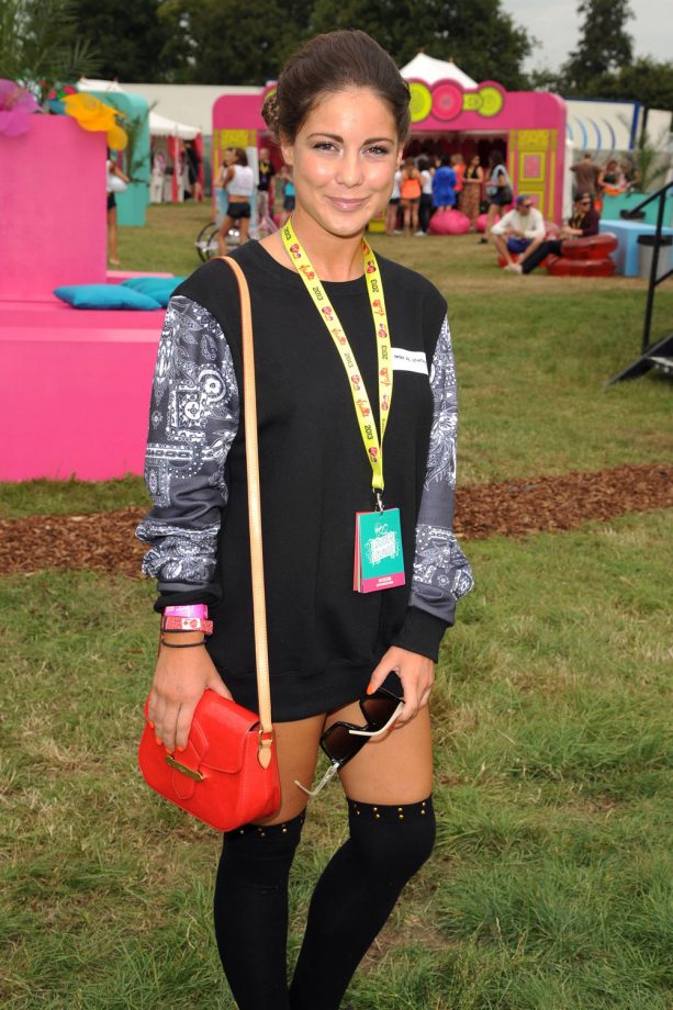 Louise Thompson At The 'V' Festival In Essex, 2013