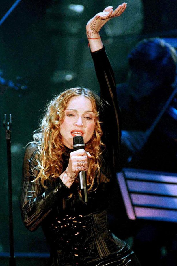 Madonna Wears Henna And Gets Spiritual To Promote 'Ray Of Light' Album, 1998