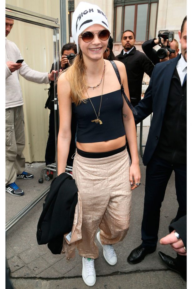 Cara Delevingne Out And About In Paris, 2013