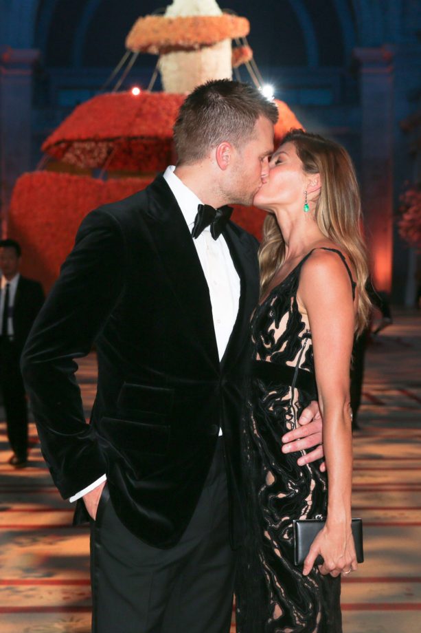 Gisele Bundchen And Tom Brady At The Met Ball, 2014