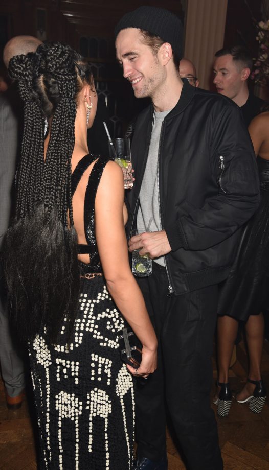 Robert Pattinson Parties With His Girlfriend At The BRITs, 2015
