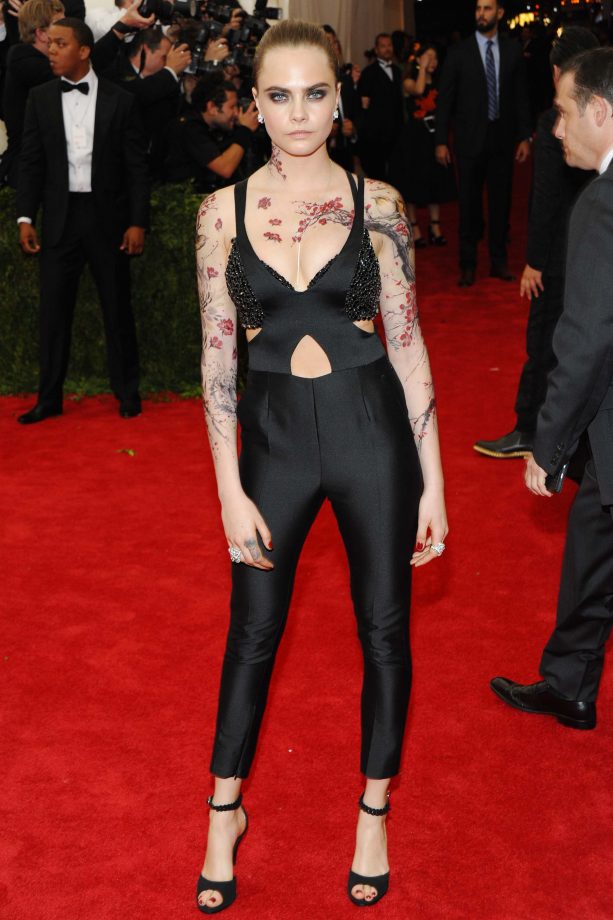 Cara Delevingne In Stella McCartney At Benefit Gala At MoMA New York, 4 May 2015
