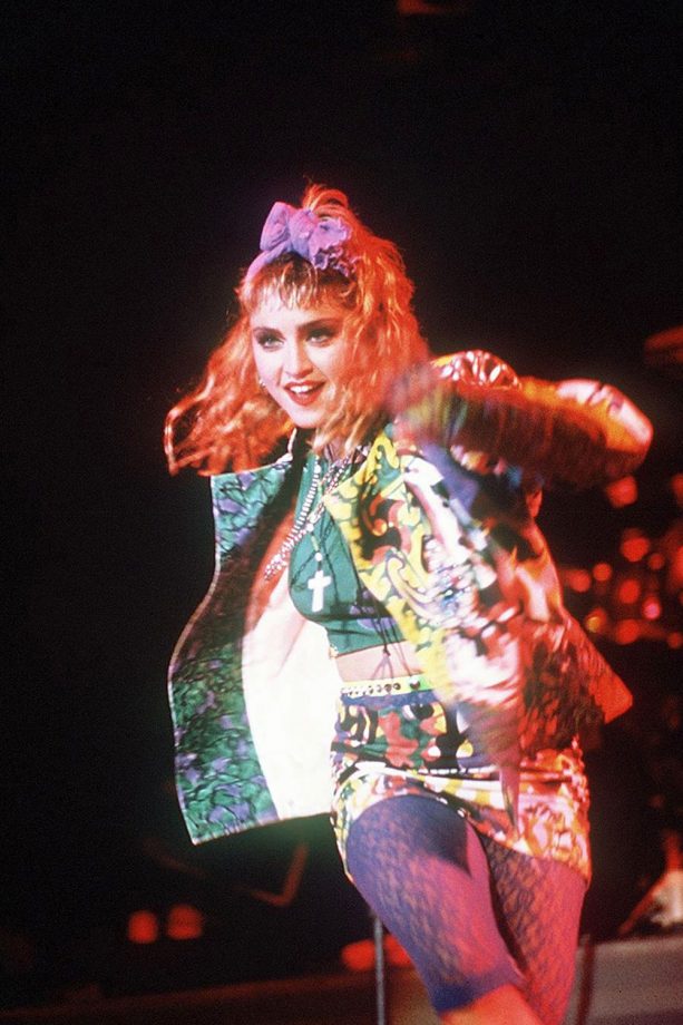 Madonna On Her 'Virgin' Tour, 1985