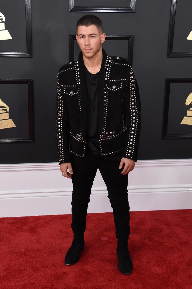 Nick Jonas At The Grammys, 2017