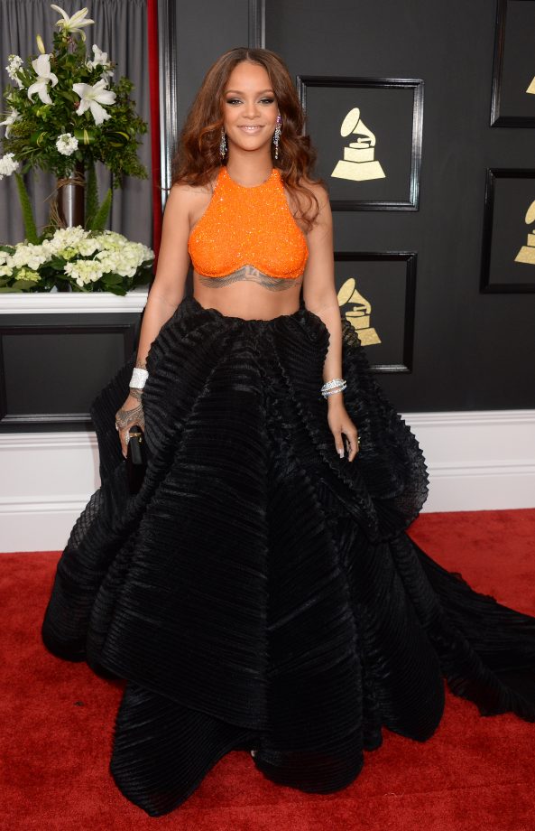 Rihanna At The Grammys, 2017