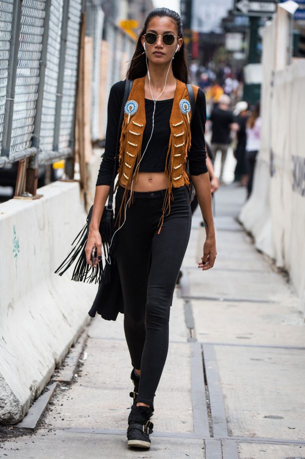 Add A Western Waistcoat For A Dose Of Street Style Cool