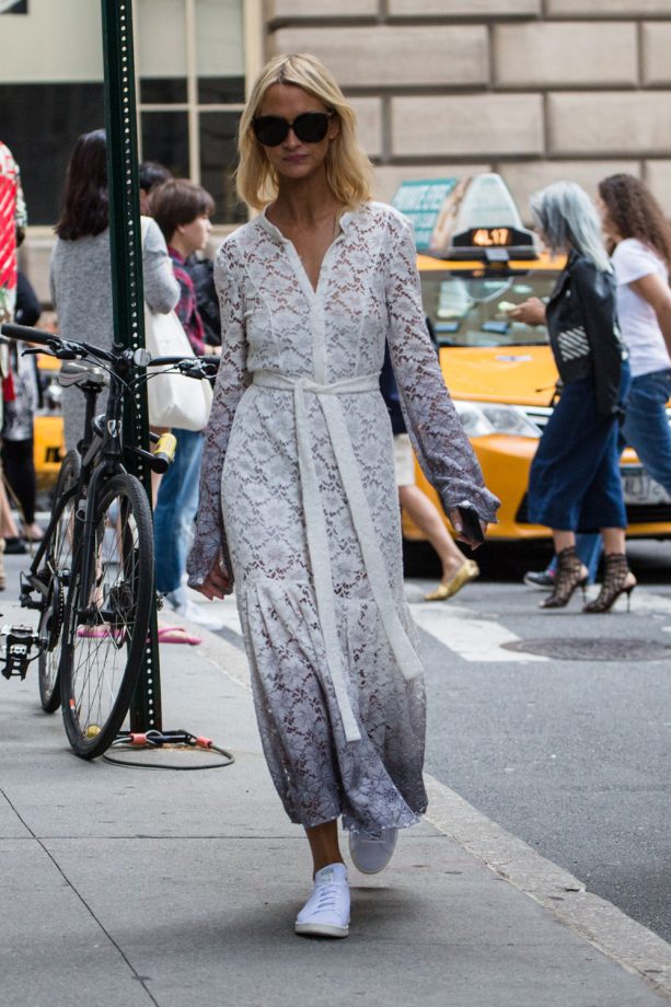We're Swooning Over This Lovely Lace Burberry Number