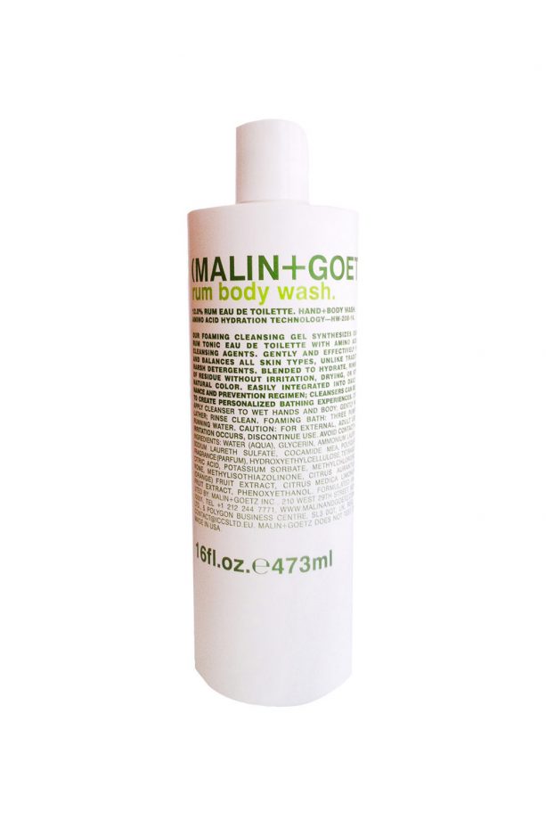 Malin & Goetz Rum Body Wash, £28