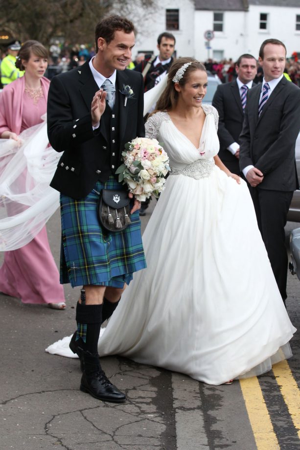 Kim Sears Wearing A Jenny Packham Wedding Dress On Her Big Day, 2015