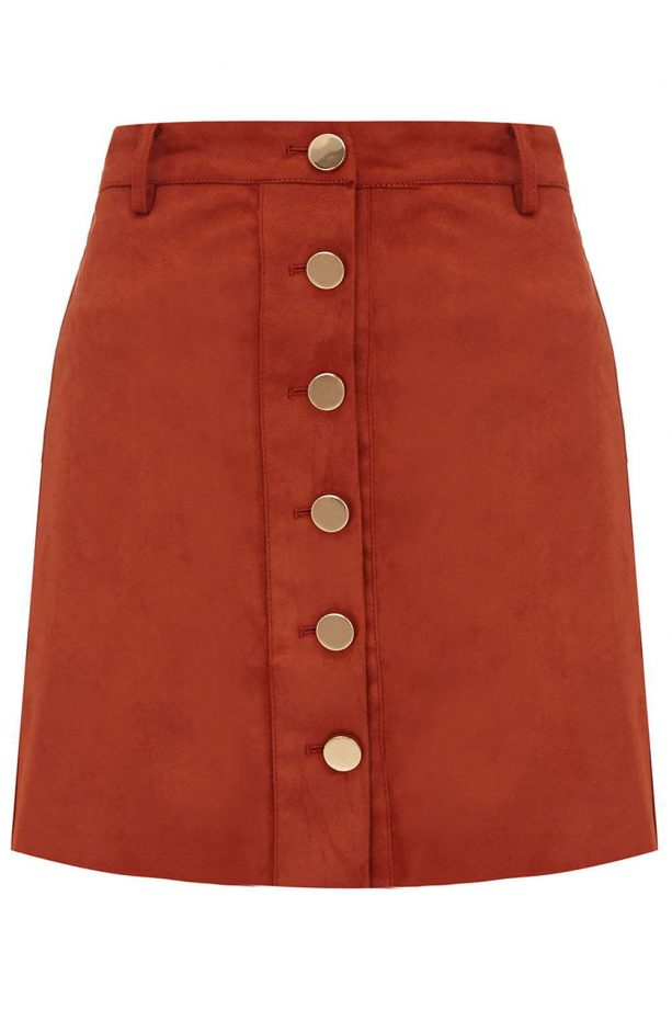 Topshop Faux Suede Sandstorm Skirt by Sister Jane, £45