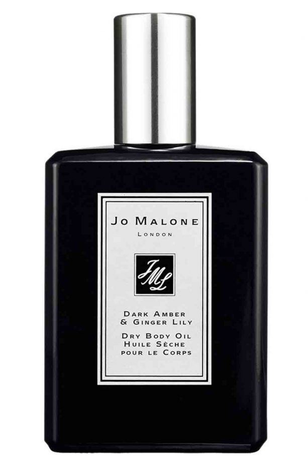 Jo Malone Dark Amber And Ginger Lily Dry Body Oil, £48