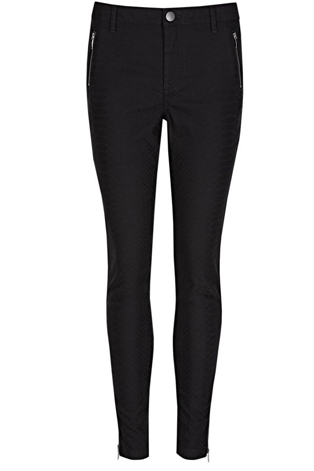 M&S Faux Snakeskin Print Jacquard Skinny Fit Jeans, £55