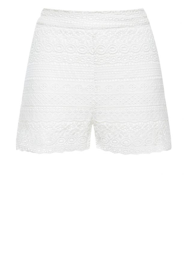 Primark White Crochet Shorts, £11