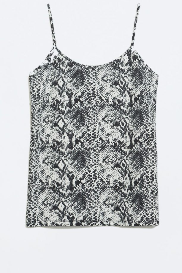 Zara Snake Camisole Top, £7.99