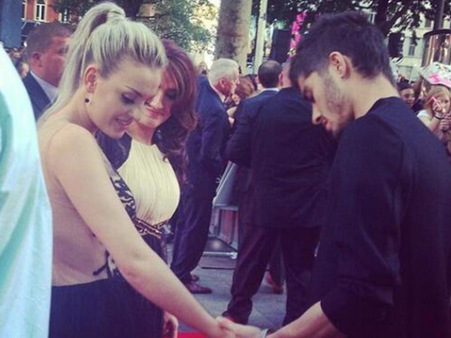 Zayn Malik And Perrie Edwards At The 'This Is Us' Film Premiere After-Party, 2013