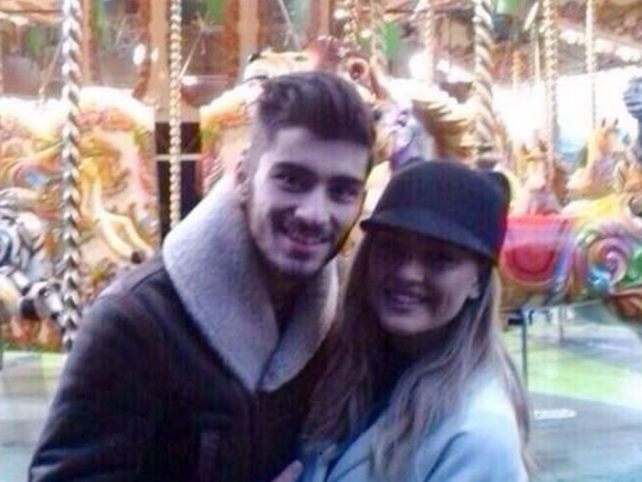 Zayn Malik And Perrie Edwards Look Loved-Up At The Fairground, 2014