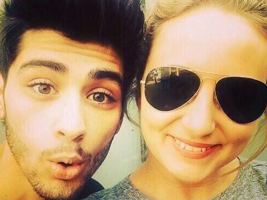 Zayn Malik And Perrie Edwards Pose For A Summery Couples' Selfie On Instagram, 2014