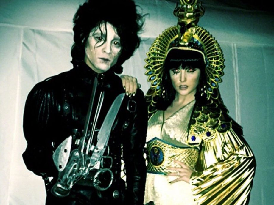 Zayn Malik And Perrie Edwards Dress Up As Cleopatra And Edward Scissorhands For Halloween, 2014
