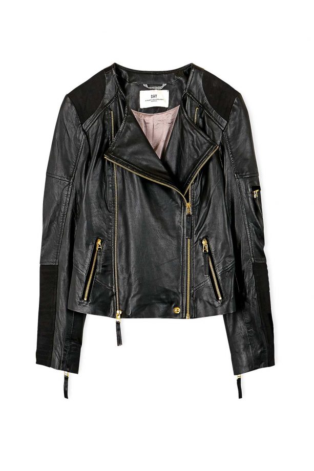 DAY BIRGER ET MIKKELSEN Cut Leather Quilted Jacket, £510
