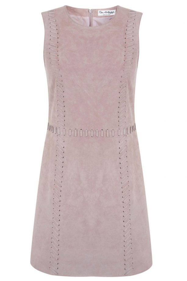 Miss Selfridge Suede Stitch Detail Dress, £99