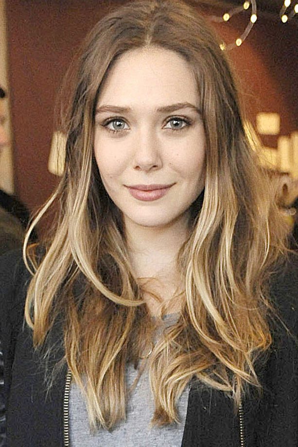 Elizabeth Olsen Roughs Up Her Ombre 'Do For The Sundance Film Festival, 2014