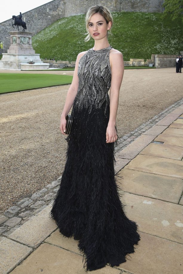 Lily James At The Royal Marsden Event In Windsor, 2014