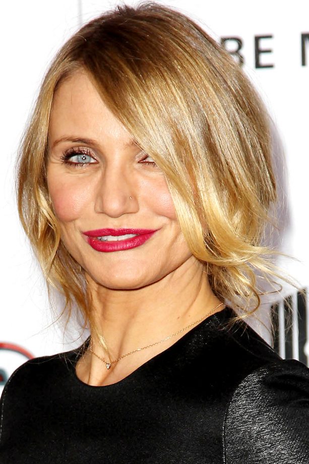 Cameron Diaz Has A Blonde Balayage, 2014