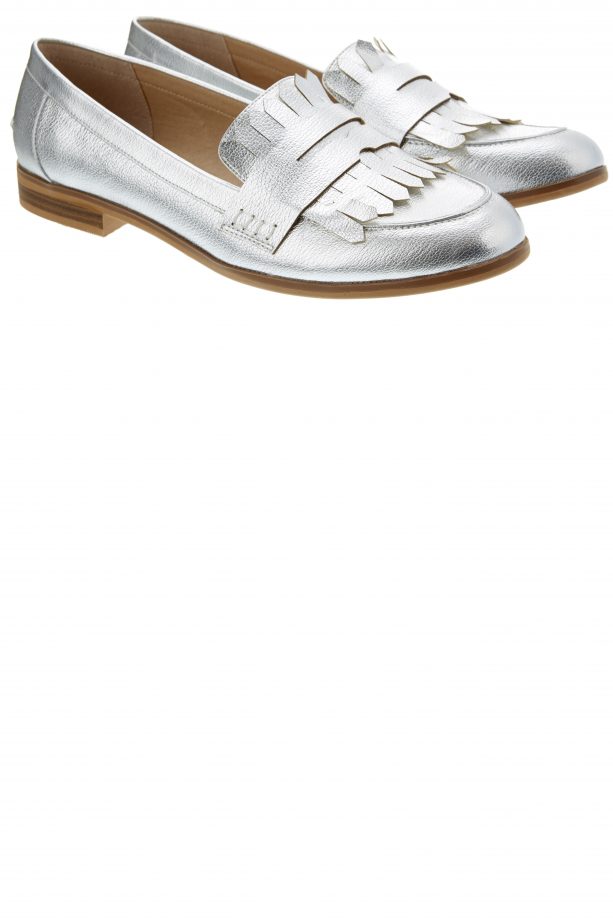 Tu At Sainsbury's Silver Loafers, £16