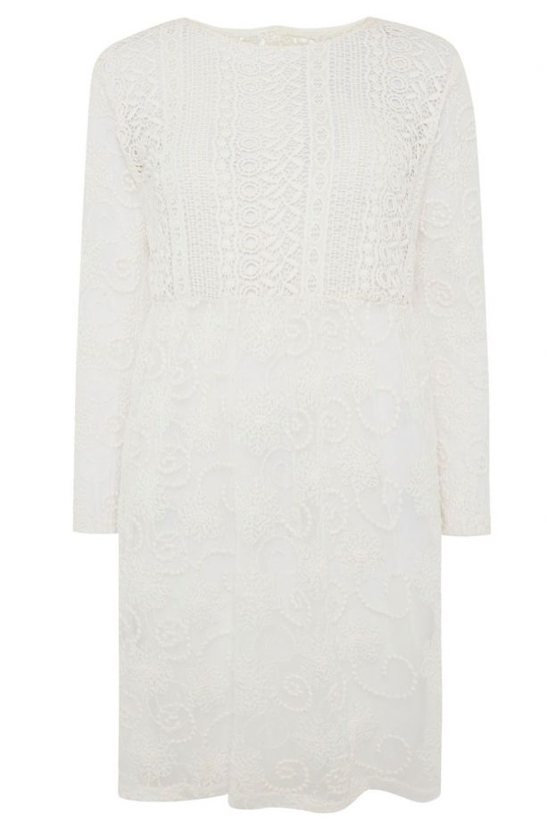 Primark White Lace Dress, £17