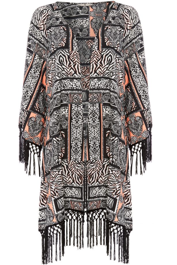 Tu At Sainsbury's Print Kimono