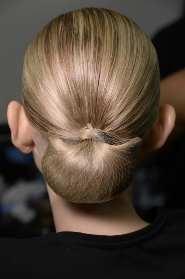 Sleek Undertucked Buns At Altuzarra SS15