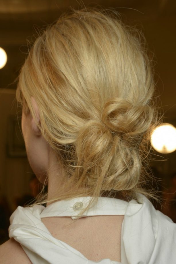 Low Birds Nest Buns At Assoulin SS15