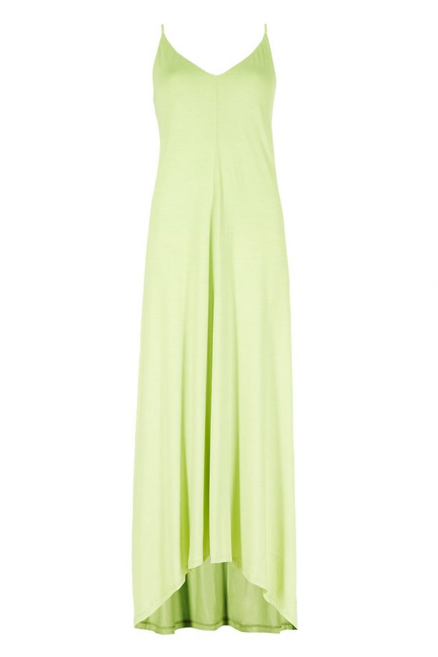 M&S V-Neck Pleated Maxi Dress, £55