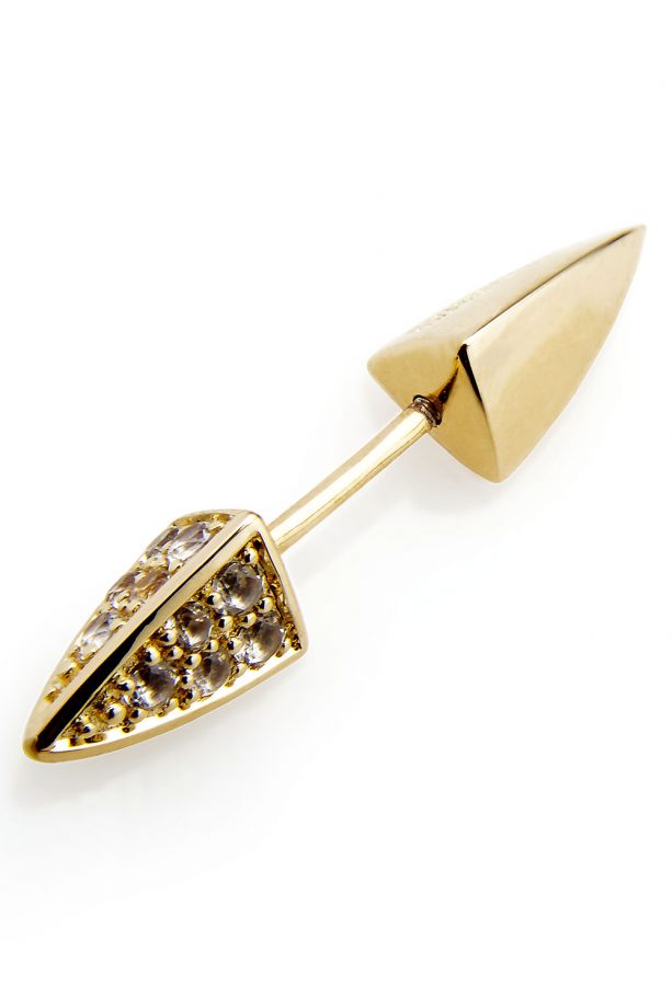Elizabeth and James Vogel Pave Stud Earrings, £110