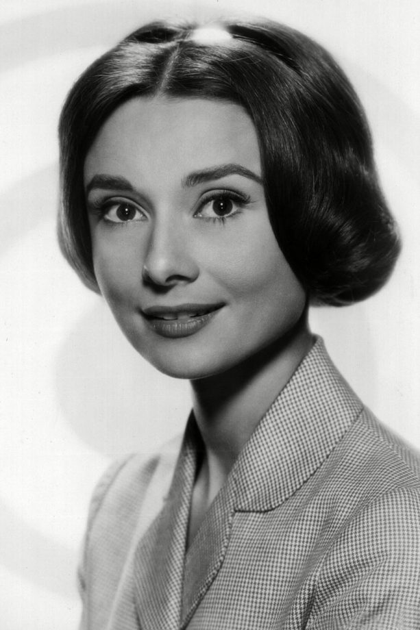 Audrey Hepburn In The Late 1940's Rocking The Original Lob Haircut