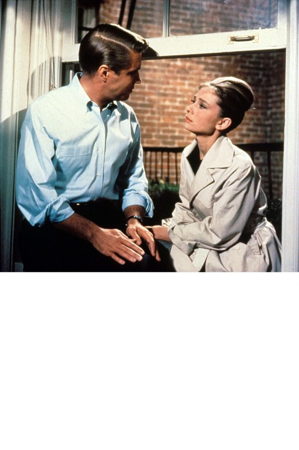 Audrey Hepburn Stars With George Peppard In the 1961 Film 'Breakfast At Tiffany's'