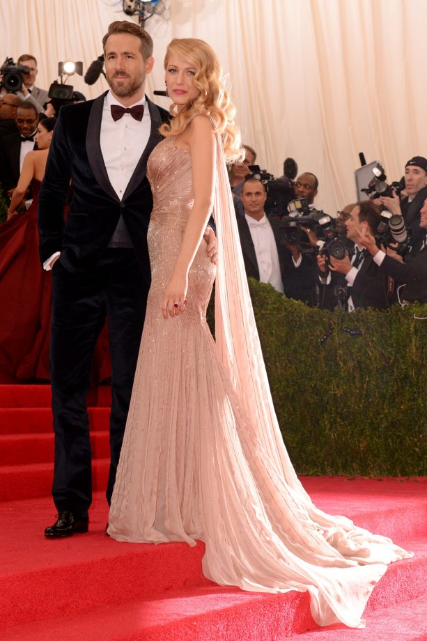 Blake Lively And Ryan Reynolds Look An Elegant Couple At The Met Gala, 2014