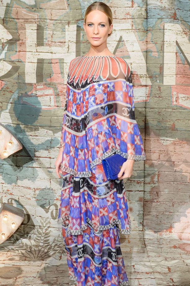 Poppy Delevingne At The Chanel Dinner celebrating No5 the film, 2014