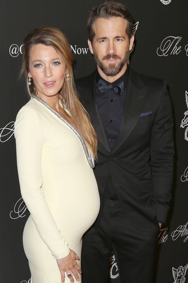 Blake Lively And Ryan Reynolds Attend The Angel Ball, 2014