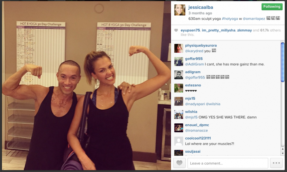 Jessica Alba Prefers Her Early Morning Work Outs Before 06:30am To Help Burn Those Calories