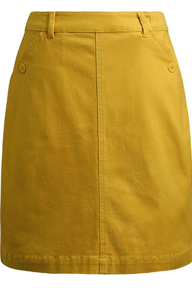 Seasalt Mustard Skirt, £45