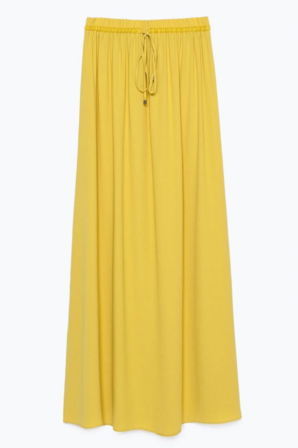 Zara Long Skirt With Slits, £25.99