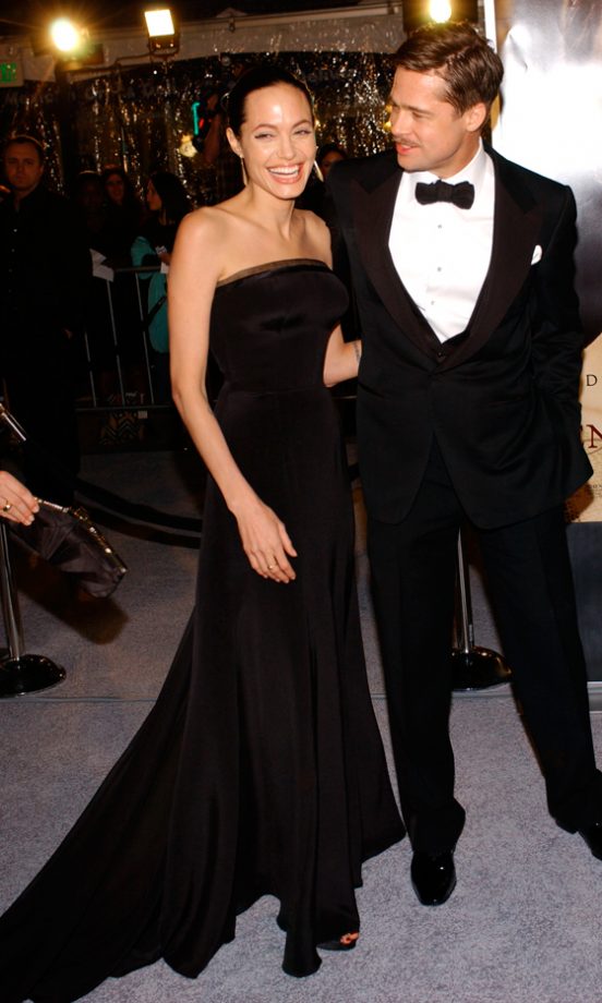 Angelina Jolie With Brad Pitt In LA, 2008