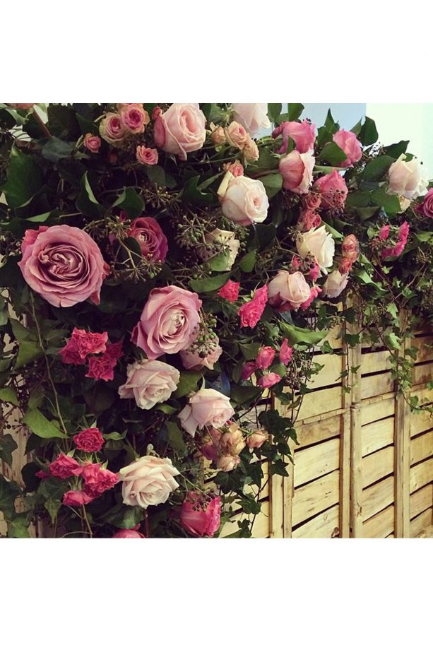 English Rose Garden backdrop Perfect For A Garden Reception