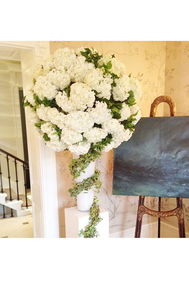 A Globe of Hydrangea Perfect for That Statement Look